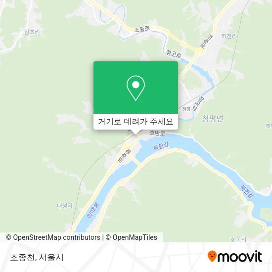 조종천 지도