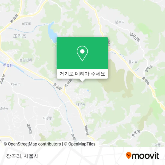 장곡리 지도