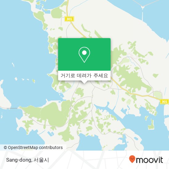 Sang-dong 지도