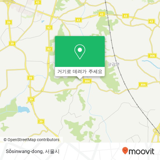 Sŏsinwang-dong 지도