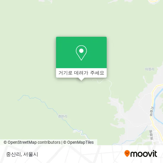 중산리 지도