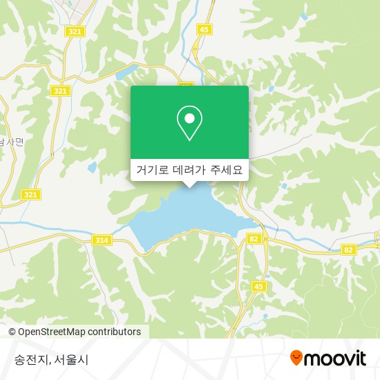 송전지 지도