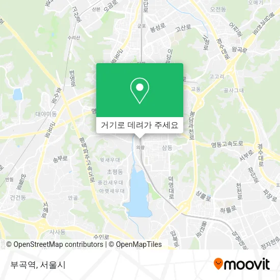 부곡역 지도