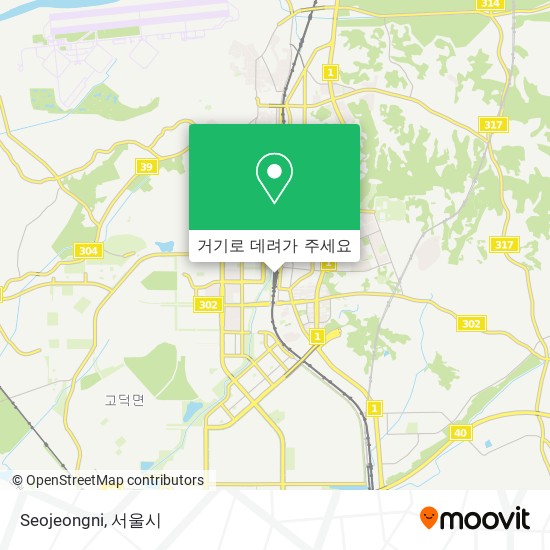 Seojeongni 지도