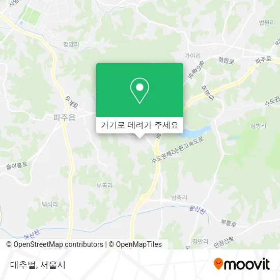 대추벌 지도