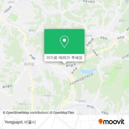 Yongjugol 지도