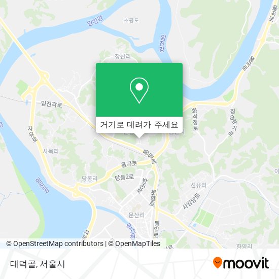 대덕골 지도