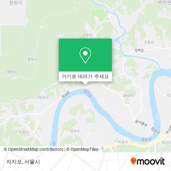 자지포 지도