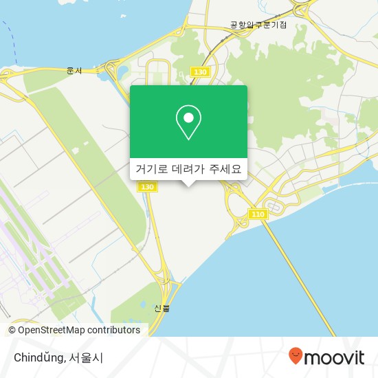 Chindŭng 지도