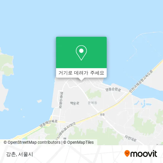 강촌 지도