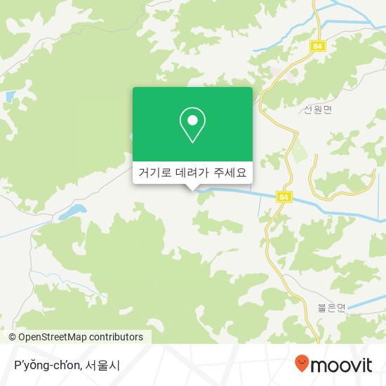 P’yŏng-ch’on 지도