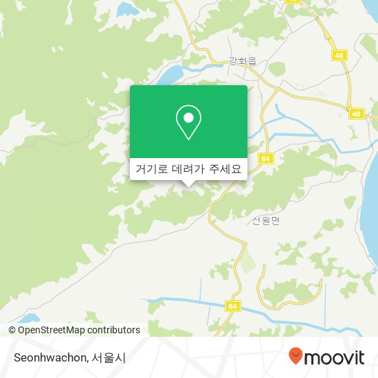 Seonhwachon 지도