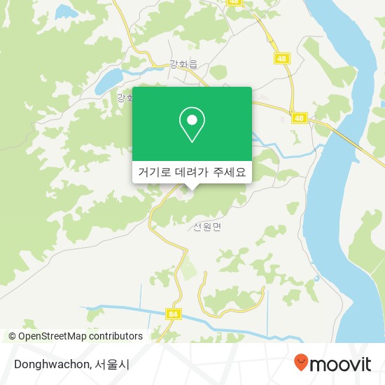 Donghwachon 지도