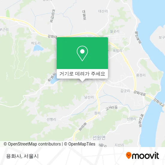 용화사 지도