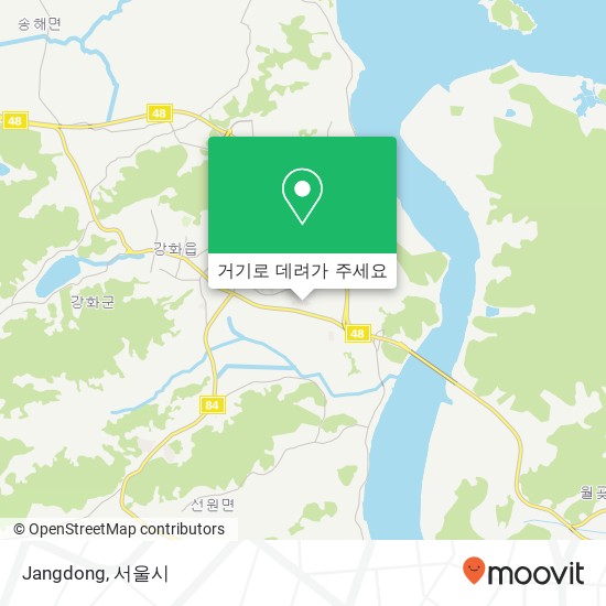 Jangdong 지도