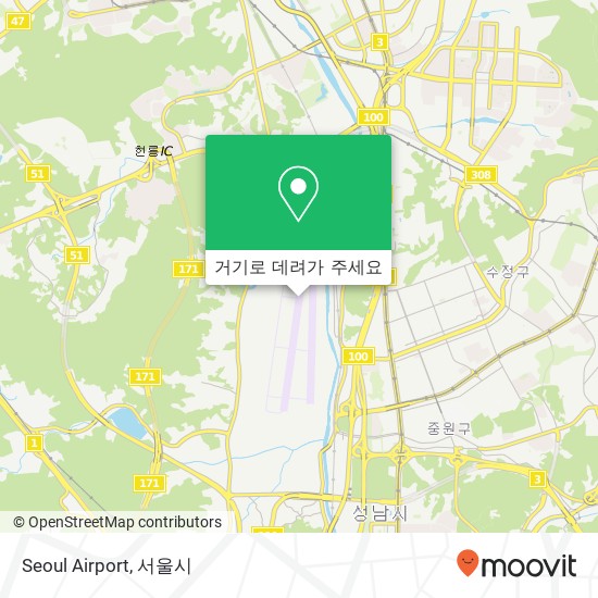 Seoul Airport 지도