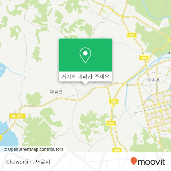 Chowonji-ri 지도