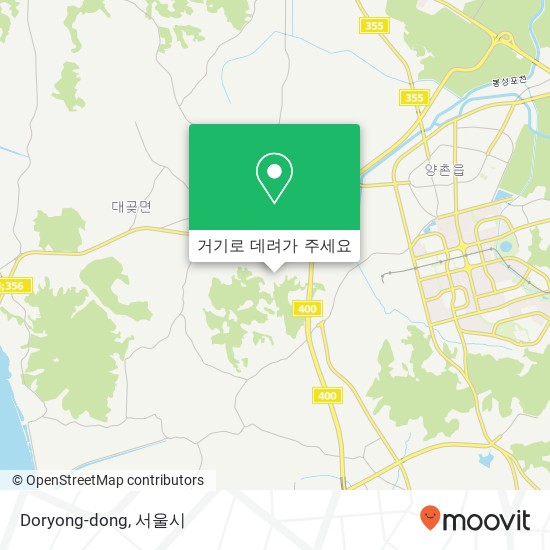 Doryong-dong 지도