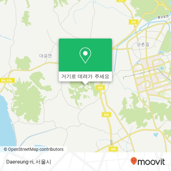 Daereung-ri 지도