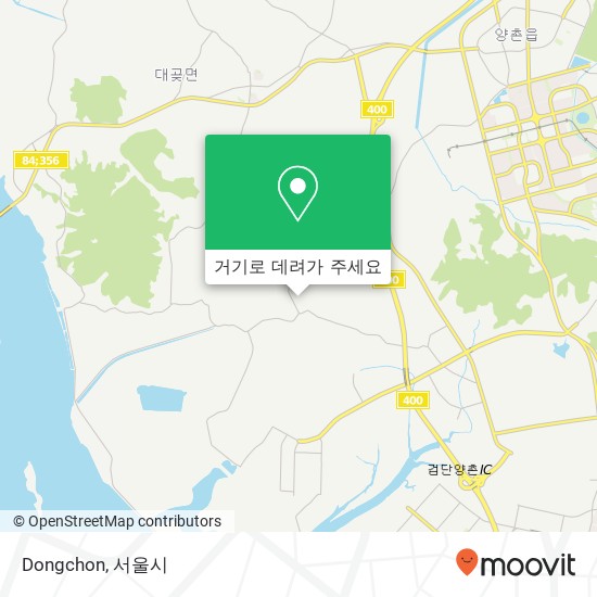 Dongchon 지도