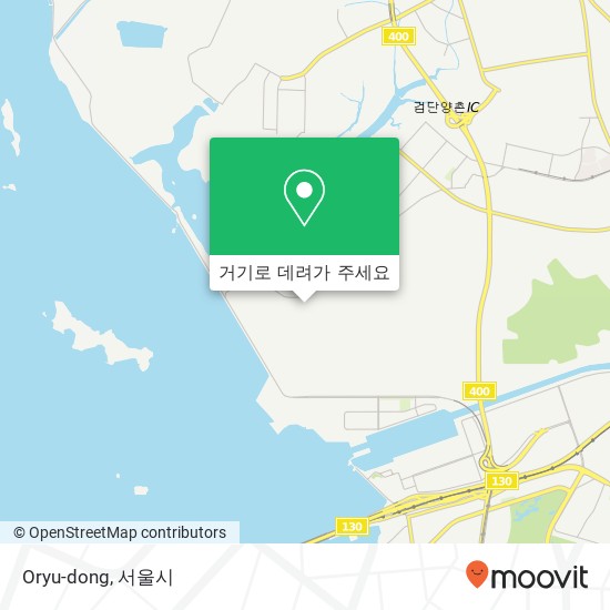 Oryu-dong 지도