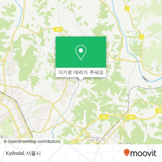 Kyŏndal 지도