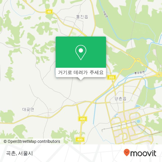 곡촌 지도