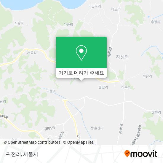 귀전리 지도