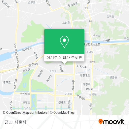 금산 지도