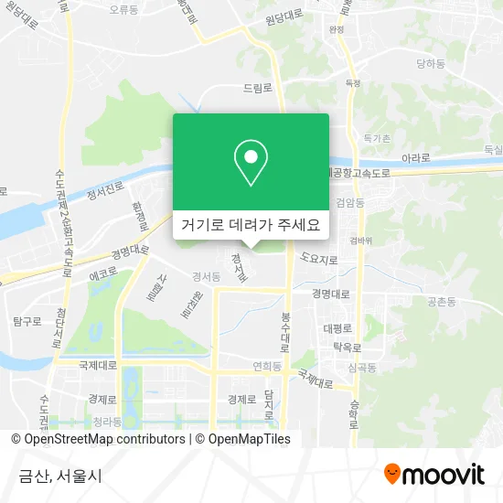 금산 지도