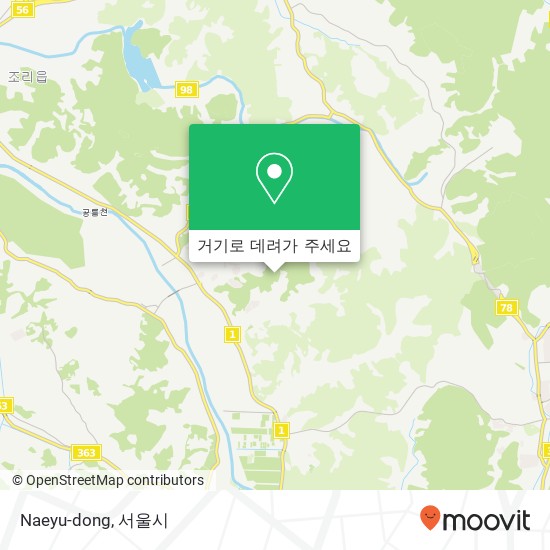 Naeyu-dong 지도