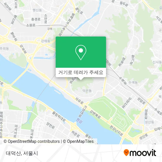 대덕산 지도