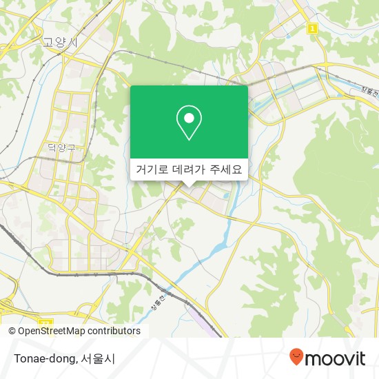 Tonae-dong 지도