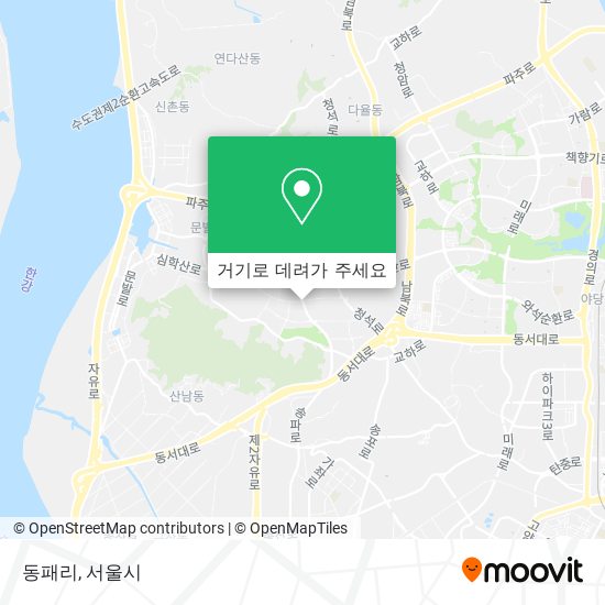 동패리 지도