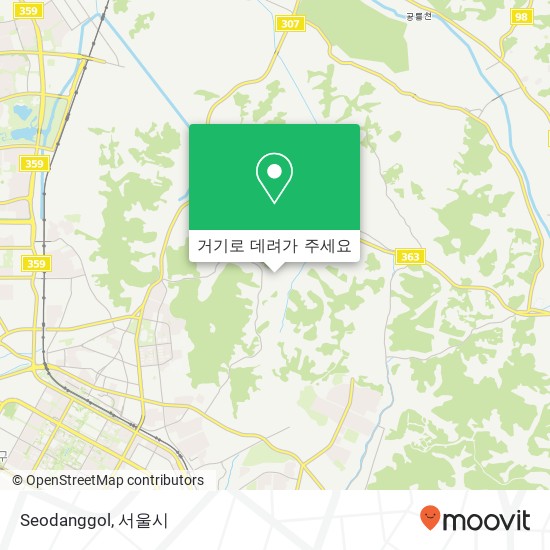 Seodanggol 지도