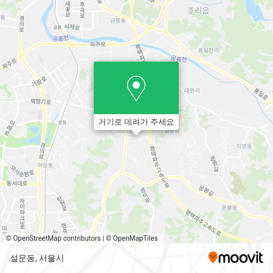 설문동 지도