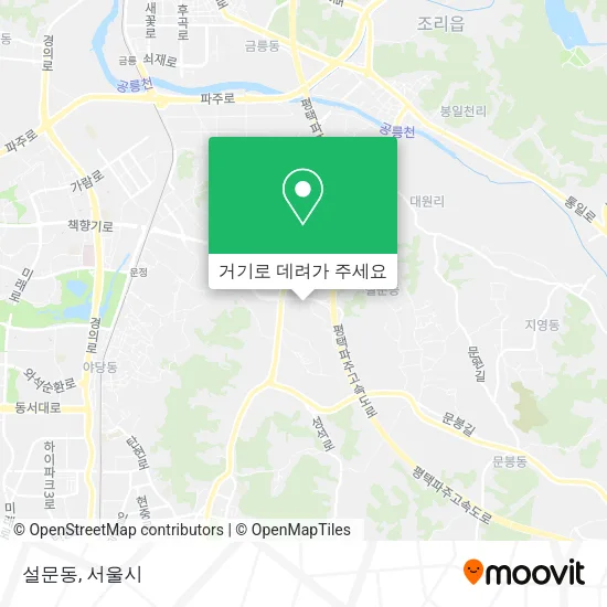 설문동 지도