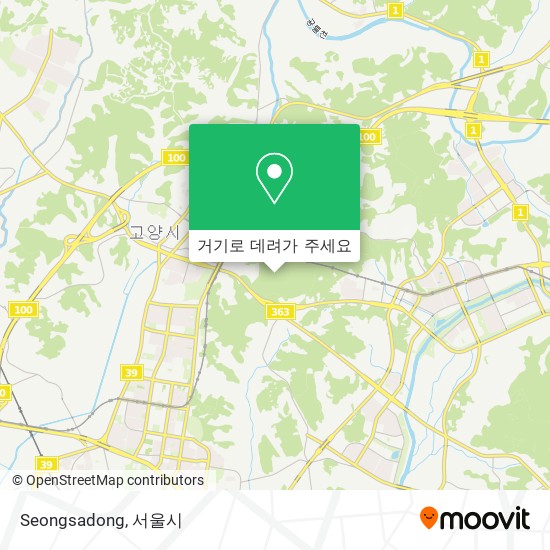 Seongsadong 지도