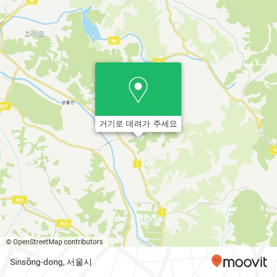 Sinsŏng-dong 지도