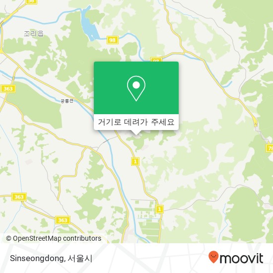 Sinseongdong 지도
