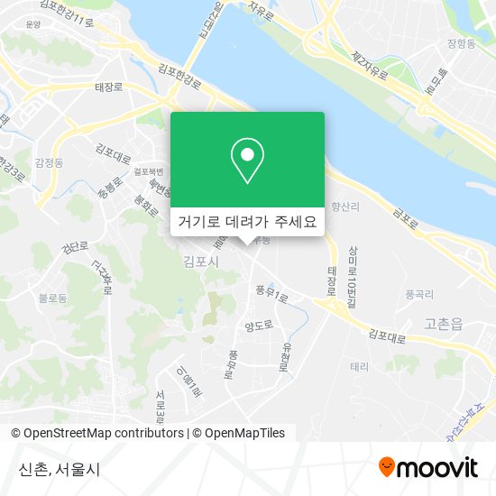 신촌 지도