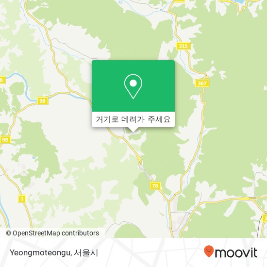 Yeongmoteongu 지도