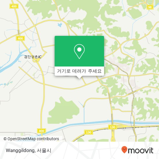 Wanggildong 지도