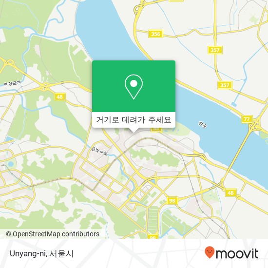 Unyang-ni 지도
