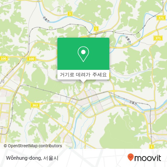 Wŏnhung-dong 지도