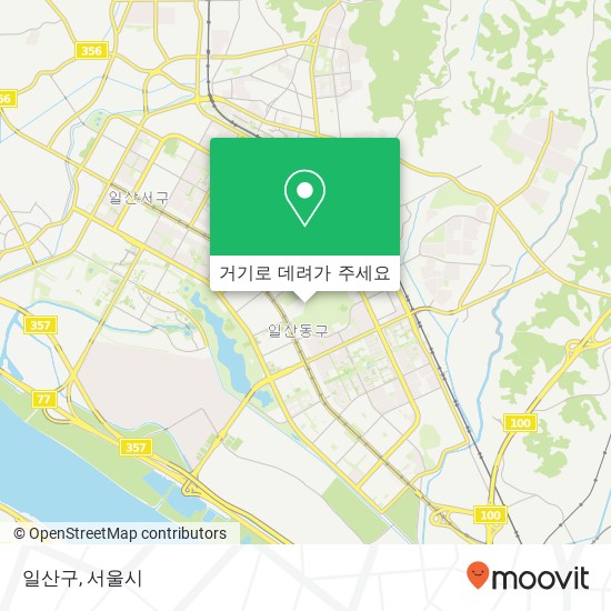 일산구 지도