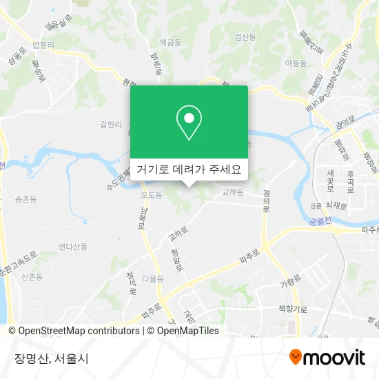장명산 지도