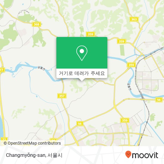 Changmyŏng-san 지도