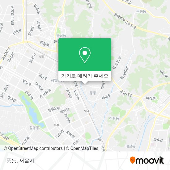 풍동 지도