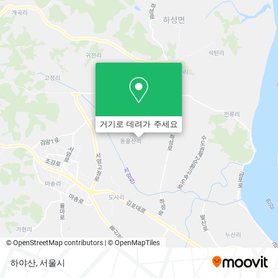 하야산 지도